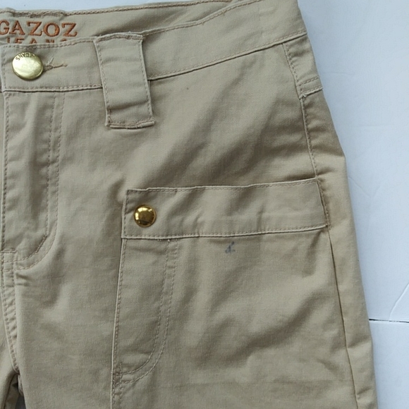 Gazoz Jeans Cargo Shorts Junior 9/10 Tan - Picture 9 of 12